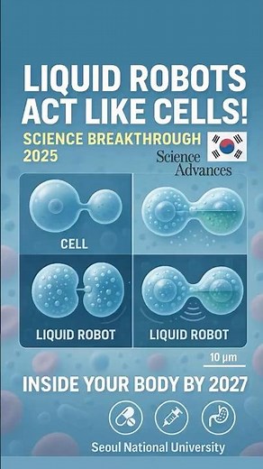 The Amazing Science Behind Liquid Robots