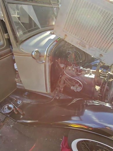 1931 Ford Model A First Start