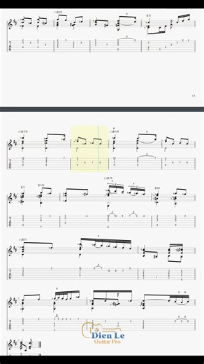 Andantino Opus 38, No. 4 (Napoléon Coste) for Classical Guitar