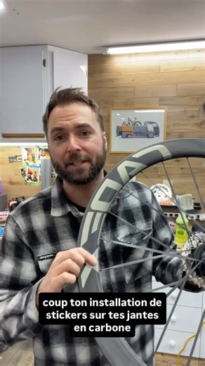 LaGrange.bike on Instagram: "🔥Aujourd'hui je te donne un truc de pro pour installer tes decals! 👉Si tu as encore des questions, DM moi! . 🔥 Today I’m giving you a pro tip to install your decals! 👉 If you still have questions, DM me! . #wheeldecals #bikewrap #decals #cadex #roadbike"