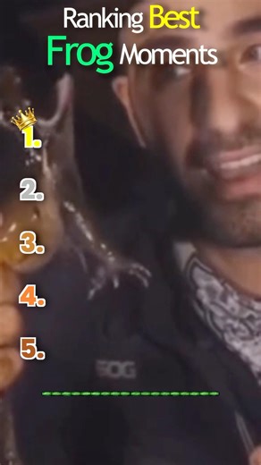 Ranking best frog moments of all time #shorts #frog