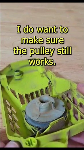 Fix a Small Engine with a Pull Cord That Doesn't Retract