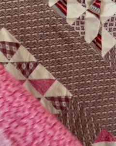 Antique Calico Quilt Top: Hand-stitched Birds in the Air (78x104) - Etsy