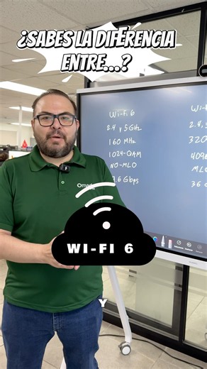 ¿Sabes la diferencia entre WI-FI 6 y WI-FI 7?🌐