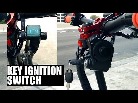 How To Install KEY IGNITION SWITCH | Electric Scooter