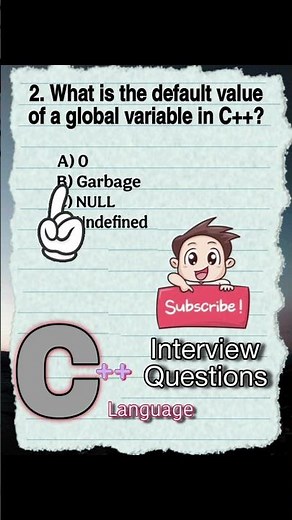 Top C++ Interview Questions You Must Know | Step Up Your Prep