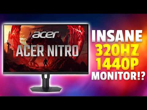 This is the BEST 1440P 320hz Gaming Monitor!? | Acer Nitro XV275U F3 Review