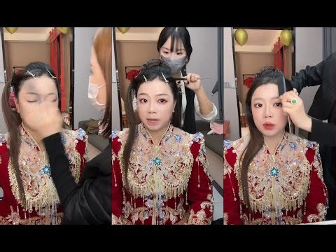 中式新娘妝造全攻略｜出嫁前化妝完整教學