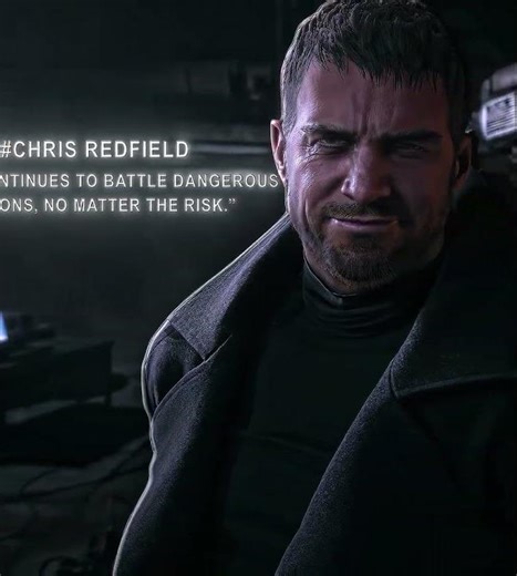 The Faces of Resident Evil 🗿 | Leon Kennedy x Chris Redfield Edit | Funk Sereno (Slowed)