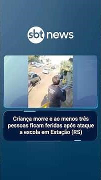 O que se sabe sobre o ataque em escola de Estação (RS); uma criança morreu | #AloVoce