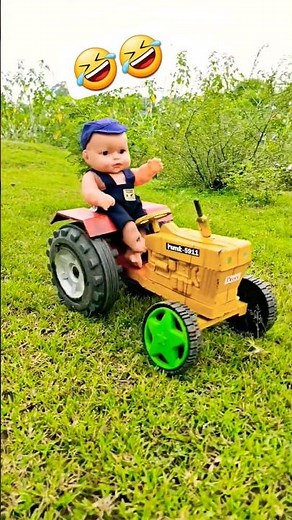 Baby Tractor Cartoon