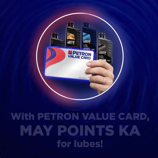 Change oil? Basta may Petron Value Card, #UseIt! Gamitin ang points pambili ng Petron lubes at any participating Petron Station. Keep using your Petron Value Card to earn more points FOR MORE REWARDS! To know more about other rewards and benefits you can get with Petron Value Card, visit https://www.petron.com/petron-value-card/ or download the Petron Value Card App now! | Petron Corporation