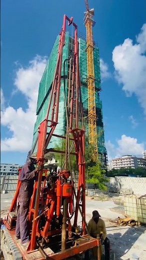Borehole Drilling for Soil Testing | Step-by-Step Geotechnical Investigation #civilengineering
