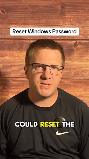 Chad’s Tech Tips on Instagram: "Locked out of your PC? Here’s a quick fix to reset your Windows password—even if you forgot it completely. #WindowsTips #PasswordReset #TechTips #Windows10 #Windows11 #ForgotPassword #PCHelp #ComputerHacks #TechSupport #WindowsHack #ResetPassword #DIYTech #TechTricks #ITSupport #LockedOut"