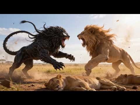Simba vs Venom Lion Revenge | The Invasion Of Alien Parasites – AI Short Movie
