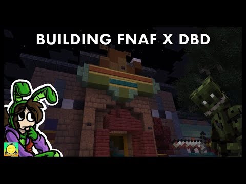 Building the FNAF x DBD Map in Minecraft