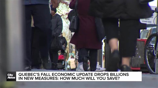 Quebec rolls out fall economic update, how much will Quebecers save?