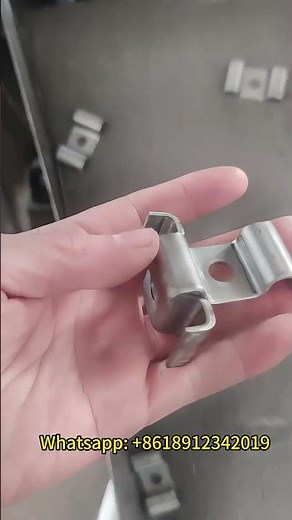 How Grating Clips Are Made | Safe & Easy Grating Fastener Production #GratingClips #steelgrating