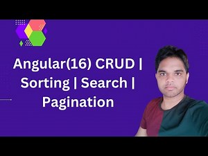 Angular(16) CRUD | Sorting | Search | Pagination[Full Video]