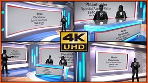 Videohive Virtual Studio Set - S08 - INTRO HD