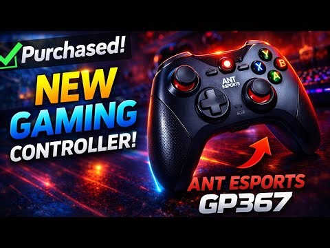 🎮 New Gaming Controller Unboxing & Review | ANT ESPORTS GP367 🔥