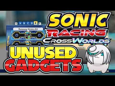 Sonic Racing Crossworlds' Unused Gadgets