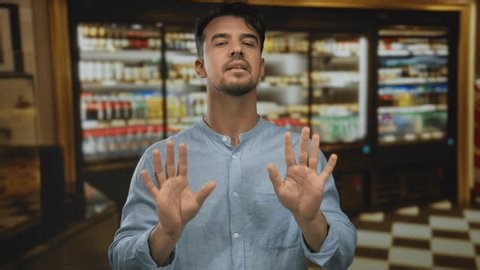 clip-4001114433-young-hispanic-man-expressing-frustration-hand-gestures