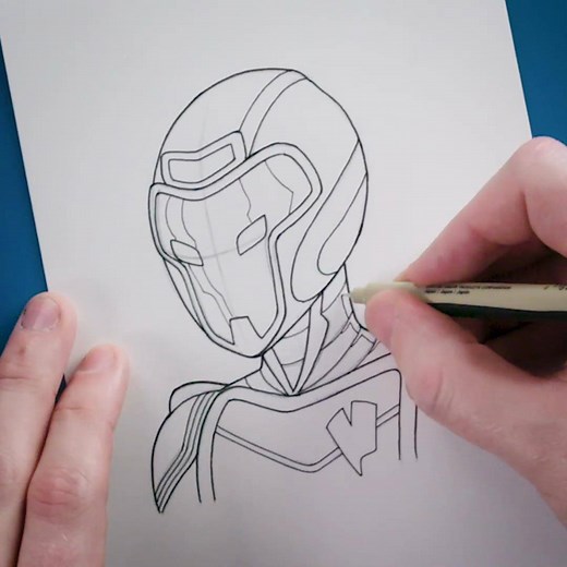Rise up and learn how to draw Marvel Rising's Ironheart in this new special episode of #MarvelQuickdraw How-To: http://bit.ly/2PXZ5jp Watch "Marvel Rising: Heart of Iron" now on the Marvel HQ YouTube channel: http://youtu.be/_V07uH-90ak | Marvel Quickdraw