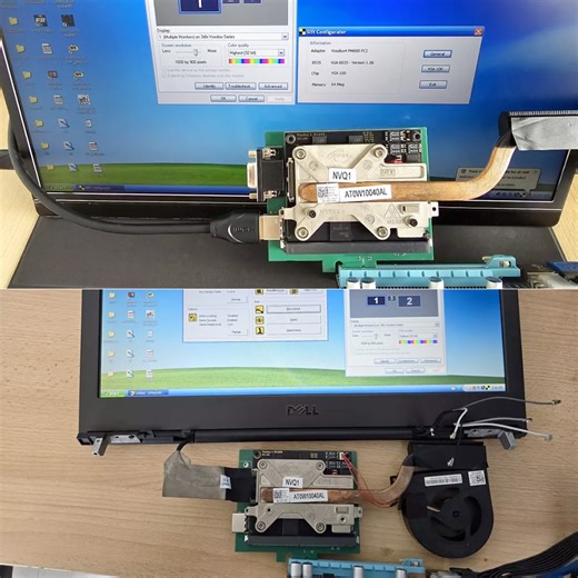 Modder Installs 3Dfx Voodoo4 GPU in Dell Laptop from 2013