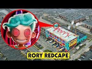 DRONE catches RORY REDCAPE from POPPY PLAYTIME CHAPTER 5 in REAL LIFE!! (WE FOUND HIM!)