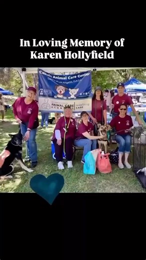 It is with heavy hearts that we say goodbye to our dear friend and fellow volunteer, Karen Hollyfield. Karen was more than just a volunteer—she was family. Her deep love for the animals and unwavering commitment to our shelter touched everyone who knew her. Karen was the Kong queen. She knew how much the pups needed enrichment and always made sure Kongs were clean and filled for them. Her dedication to the shelter was admirable, and her care and attention to every little detail never went unnoti