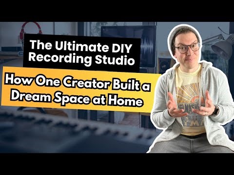 The Ultimate DIY Recording Studio - How One Creator Built a Dream Space at Home?