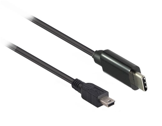 2M USB Type-C Male to Mini USB Cable | Cables Online