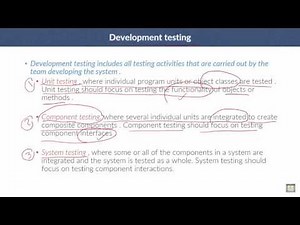 Software Engineering | C7 - L5 | Development testing