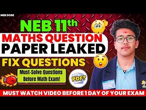 🔥Don’t Miss These Questions Before The Exam 🔥|| Most Important Questions For Class 11 Maths #class11