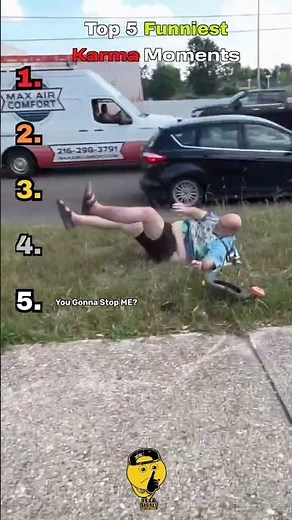 Instant Karma Moments #trending #funny #ranked