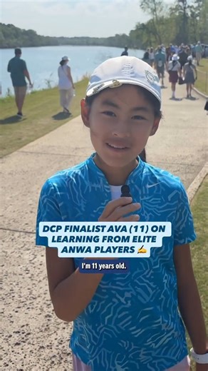 Ava has been committed to her sharpening her game in the leadup to Augusta on Sunday 👏📺 @DriveChipPutt live on Golf Channel