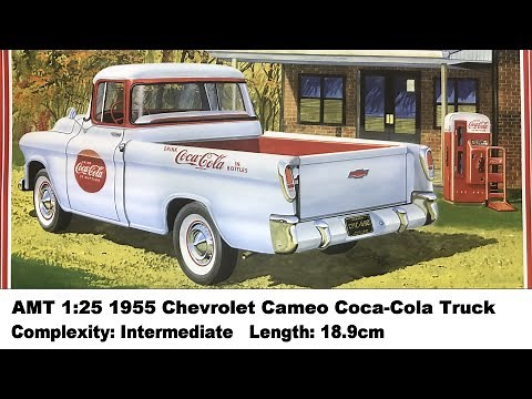 AMT 1:25 1955 Chevy Cameo Pickup Coca-Cola Truck Kit Review