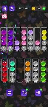 Ball Sort Master Level 983 #ballsortmaster #ballsortmastersolution #puzzlegame #gaming #games