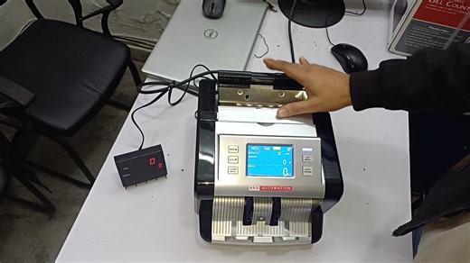 AKS DEFENDER ULTRA - Latest Mix Value Note Counting Machine with Counterfeit Detection,Counting & Sorting for INR/USD/Euro/GBP This Money Counting Machine has a Touch Screen with Updated Software. | Avinash Singh