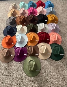 Mexican Hat. MEDIUM FEDORA MODEL. Hat With a Flat Brim. Vegan Suede Hats. - Etsy