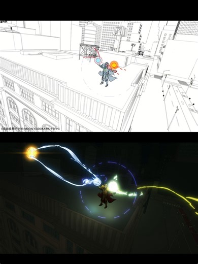 Anime: Fate/Strange Fake KAs: Nismogo / Rodrigo Veras / Tawa Ben / Teruaki Tokumaru Studio: A-1 Pictures #animation #layout #sakuga #gilgamesh