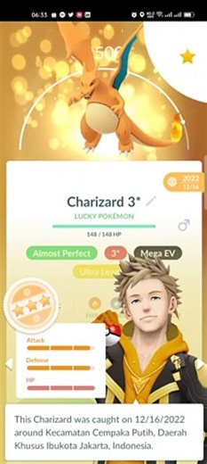 Pokemon GO Mega Evolution (Charizard - Mega Charizard X)