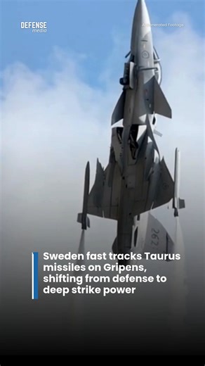 Sweden has accelerated the integration of the Taurus KEPD-350 cruise missile onto its Gripen C/D fighters achieving operational readiness years ahead of the original 2028 schedule. With a 500 km range and 481 kg bunker-busting warhead, Taurus gives Sweden its first true deep-strike capability, allowing precision hits on hardened targets deep inside hostile territory. This marks a doctrinal turning point: from a purely defensive posture to one that can credibly threaten adversary command centers,