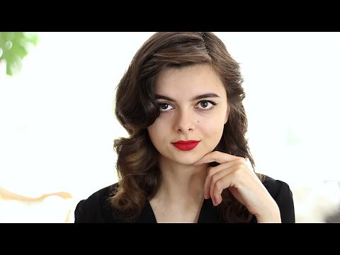 Old Hollywood Waves | Sponge Roller Hair Tutorial