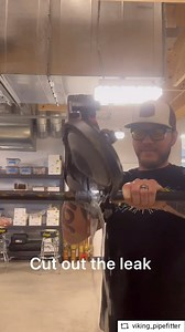 Last week we showcased how straightforward it is to use ProPress Extended Couplings for repairs. This week, it's all about #MegaPress. Here's how to use a MegaPress Extended Coupling: 1. Cut out the leaking thread connection 2. Ensure no threads are left 3. Prep the pipe: Ream, clean, deburr 4. Mark full insertion to center coupling 5. Press 6. Pressure test #Viega #PressTechnology #plumbing | Viega LLC