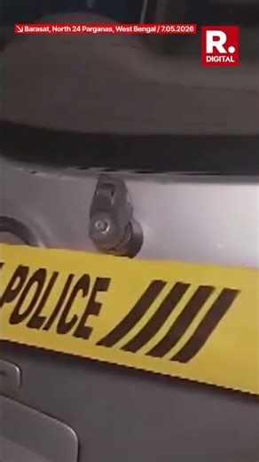 Visuals Of The Car Used By The Alleged Suspect Who Killed Chandranath Rath Seized By Police
