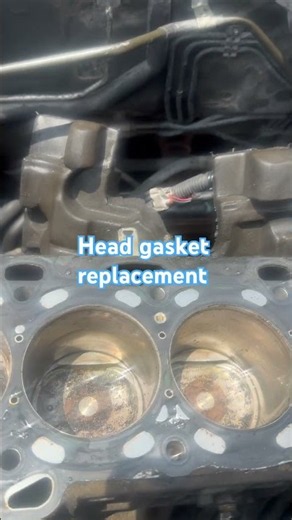 Head gasket replacement for Toyota Camry.