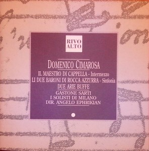 Domenico Cimarosa - Il Maestro Di Cappella