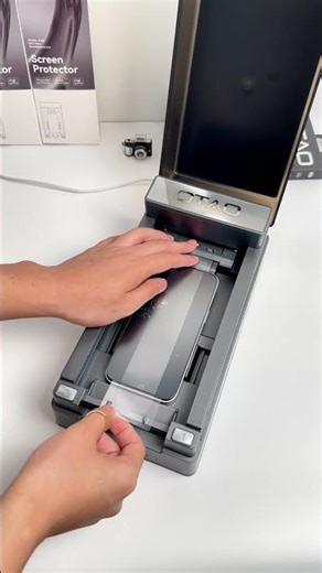 The automatic screen protector machine, hassle-free and labor-saving#otao #protector #iPhone17promax